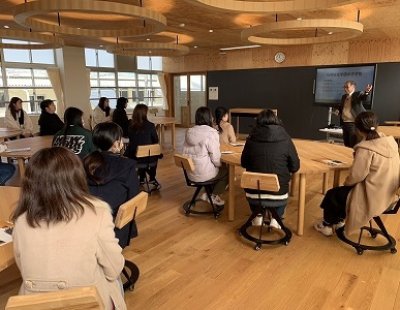長崎短期大学　保育学科の皆様が来校されました