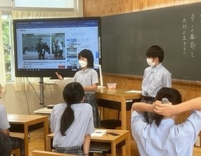 平和集会を行いました。