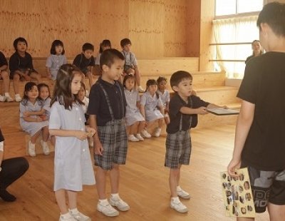 カナダからの留学生と楽しい思い出ができました。