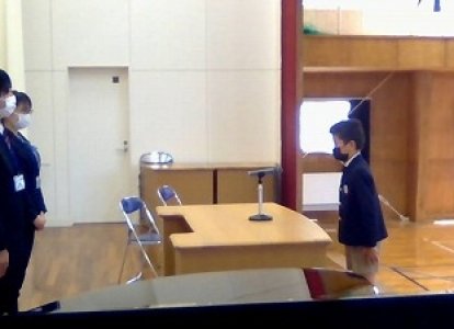 着任式