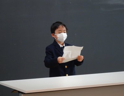２学期終業式