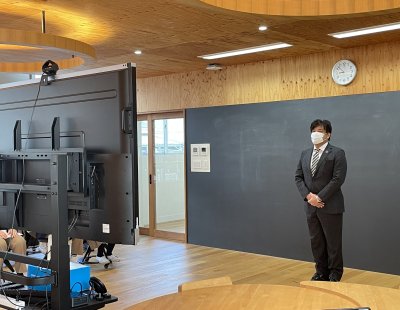 2学期最後の生徒集会を行いました。