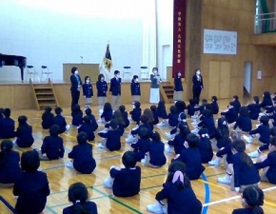 令和５年度　着任式・始業式を行いました。