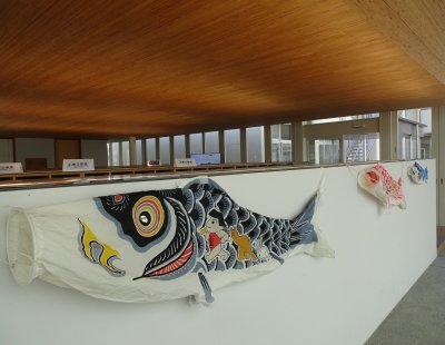 青空を泳ぐこいのぼり
