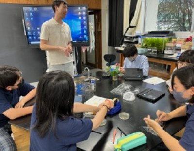 G8探求学習で佐世保工業高等専門学校との第2回共同活動を行いました。