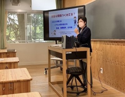 中学3年生　デートDV防止出前授業「いのちを見つめる強調月間」