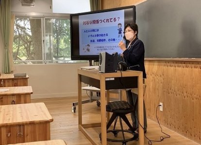 中学3年生　デートDV防止出前授業「いのちを見つめる強調月間」