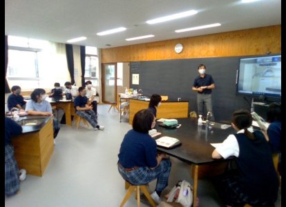 佐世保工業高等専門学校 物質工学科との共同プロジェクト
