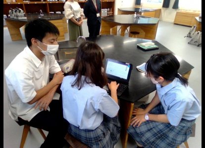佐世保工業高等専門学校 物質工学科との共同プロジェクト-d-