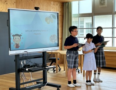 小学５年生　「大豆ミートハンバーグ」商品開発プロジェクト　～プレゼンテーション発表～